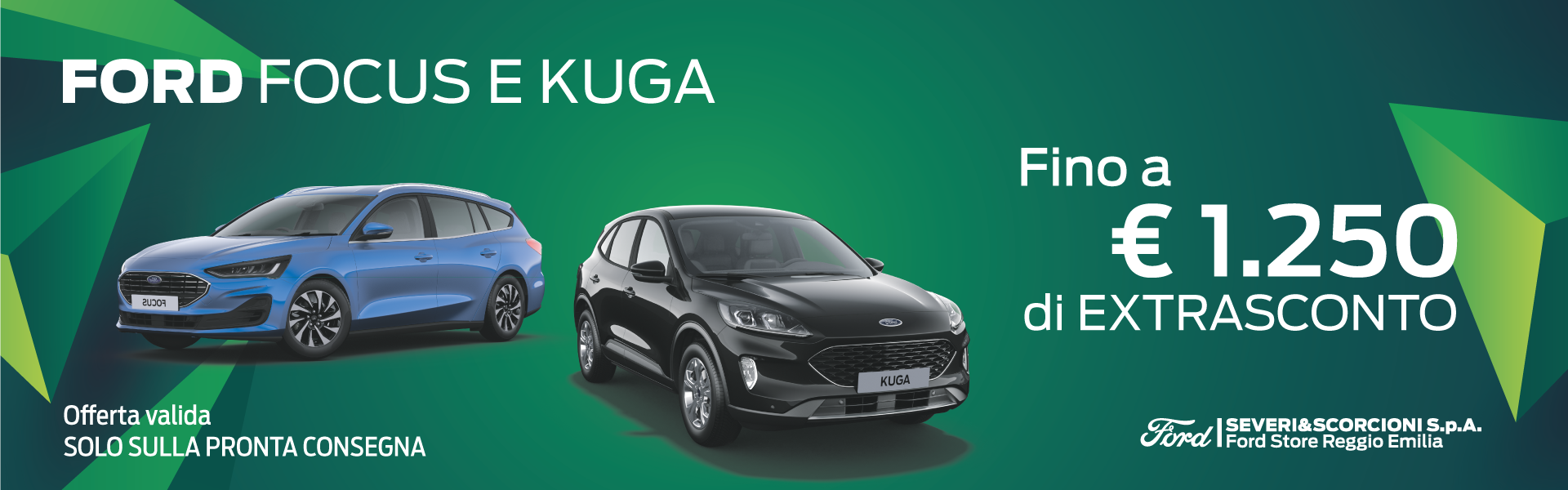 202310 Promo Kuga+Focus PRONTA CONSEGNA 1920X600