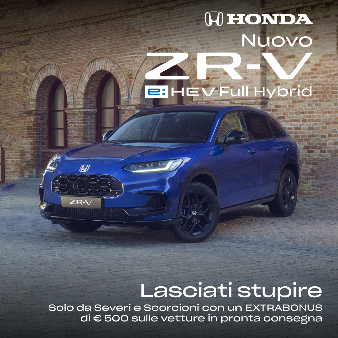 NUOVO HONDA ZR-V FULL HYBRID