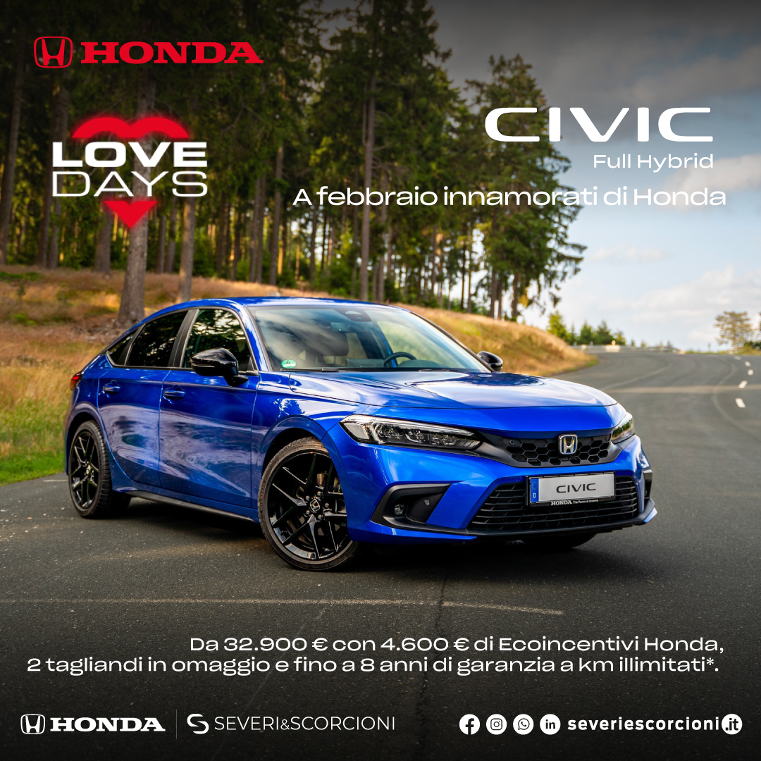 202602 HONDA LOVE DAYS CIVIC