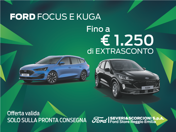 202310 Promo Kuga+Focus PRONTA CONSEGNA 600X450