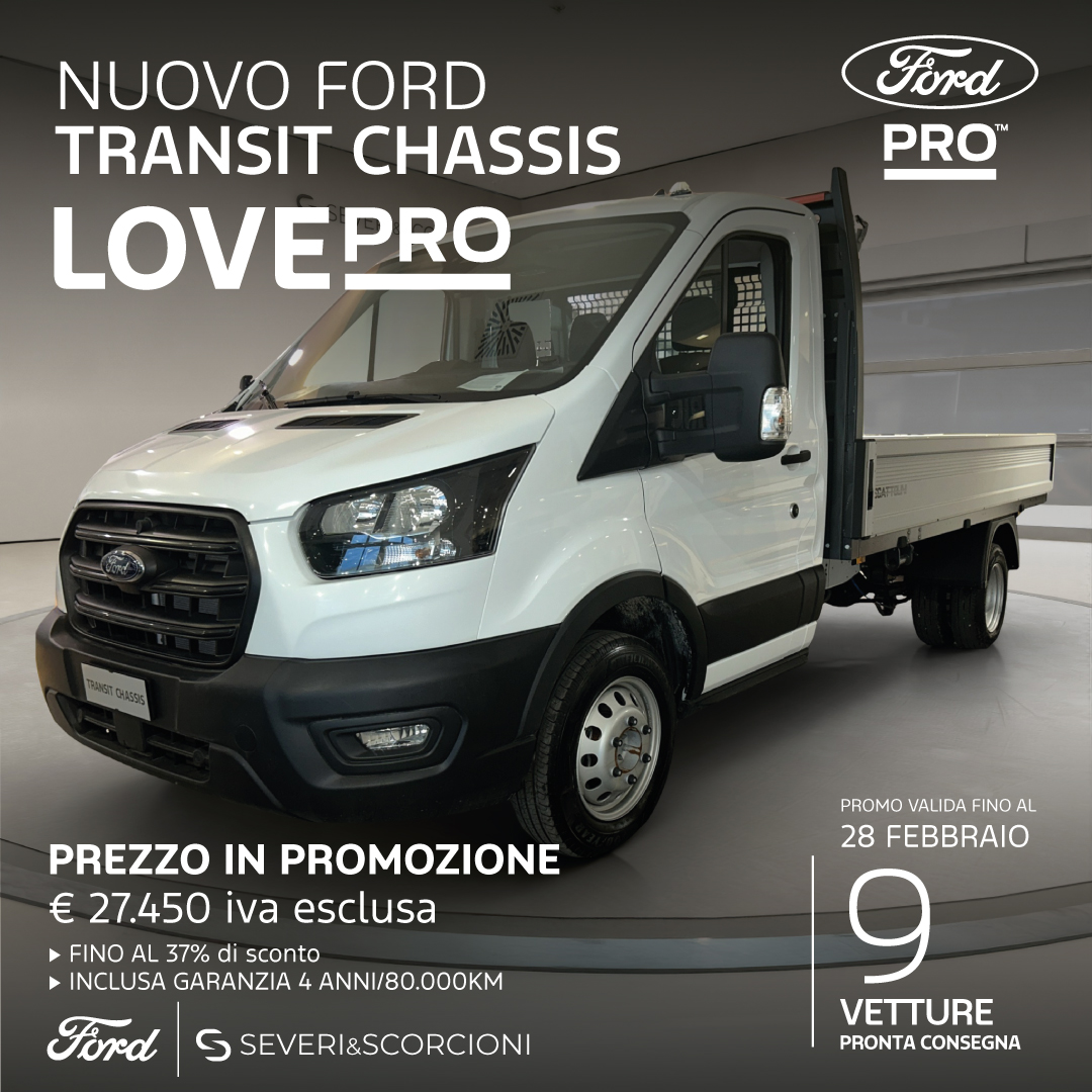 202602 FORD CV LOVE PRO TR CHASSIS
