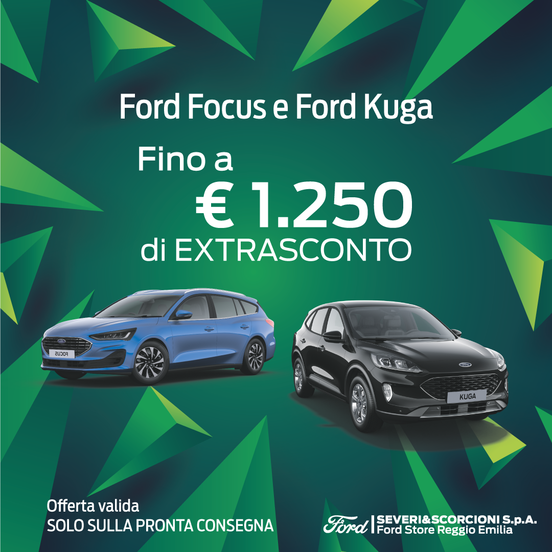 202310 Promo Kuga+Focus PRONTA CONSEGNA